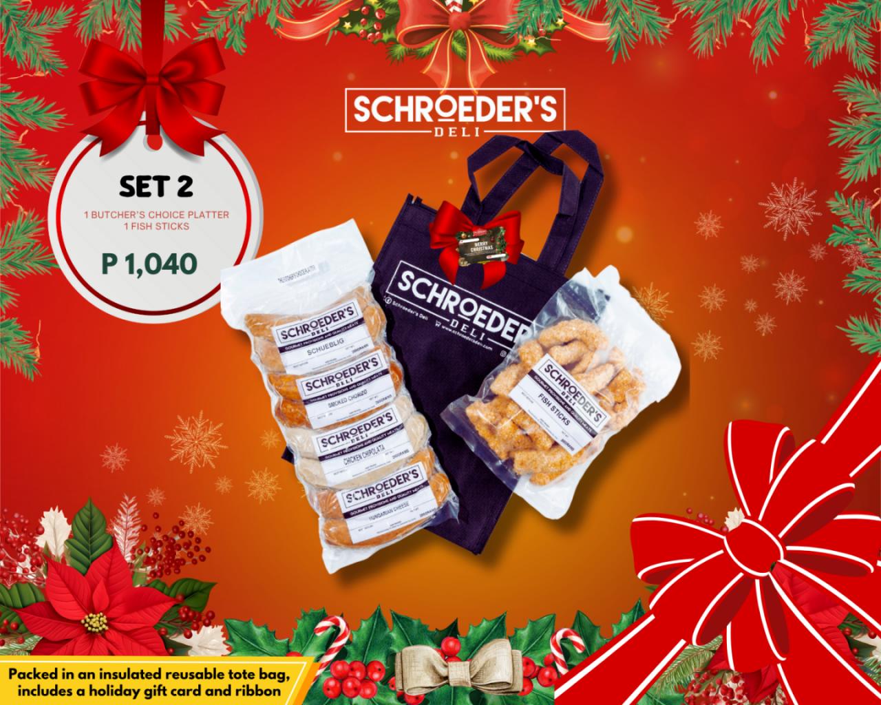 *SET 2: Butcher's Choice Sausage Platter & Fish Sticks