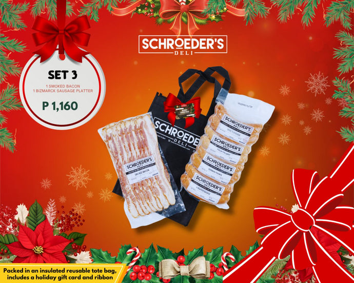 *SET 3: Bizmarck Platter and Smoked Bacon